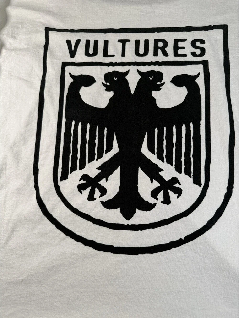 Yeezy Vultures White Long Sleeve Shirt -T Shirt A Comfortable Sz 2 Pre Owned